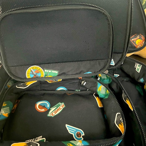 Coach Stylish Black Travel Bag Set - Picture 8 of 8